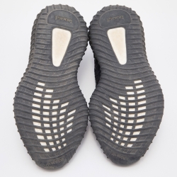 Pre Owned Yeezy x Adidas Boost Black/Brown Knit Fabric 350 V2 MX Rock Sneakers Size 40 2/3