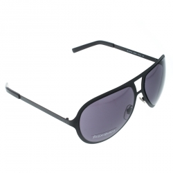Saint Laurent Paris Matte Black/Black YSL 2311/S Aviator Sunglasses