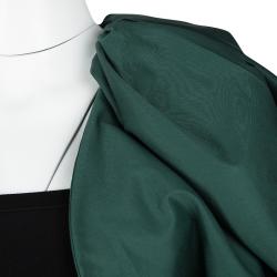 Yves Saint Laurent Paris Dark Green Front Open Ruffled Bolero Jacket S