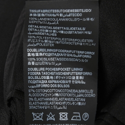 Saint Laurent Black Wool Single Breasted Blazer M