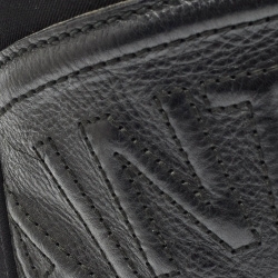 Pre Owned Yves Saint Laurent Black Canvas and Leather Logo Patch Tote