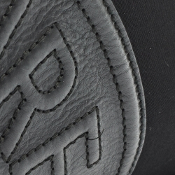 Pre Owned Yves Saint Laurent Black Canvas and Leather Logo Patch Tote