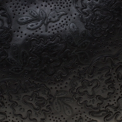 Pre Owned Saint Laurent Paris Black Embossed Leather Mombasa Hobo