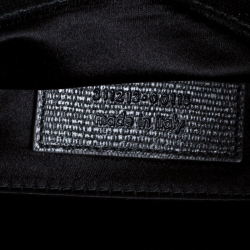 Pre Owned Saint Laurent Paris Black Leather Large Chyc Clutch