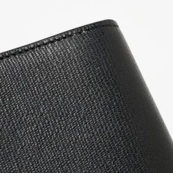 Pre Owned Yves Saint Laurent Black Leather Y Line Clutch