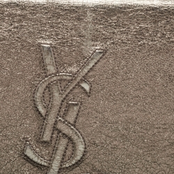 Yves Saint Laurent Metallic Leather Belle De Jour Flap Clutch