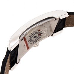 Pre Owned Yves Saint Laurent White Stainless Steel Rive Gauche Women's Wristwatch 17 mm