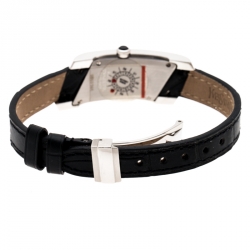 Pre Owned Yves Saint Laurent White Stainless Steel Rive Gauche Women's Wristwatch 17 mm