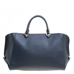 Zac Zac Posen Blue Leather Tote