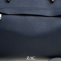Zac Zac Posen Blue Leather Tote