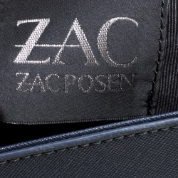 Zac Zac Posen Blue Leather Tote