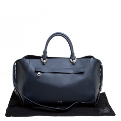 Zac Zac Posen Blue Leather Tote