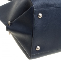 Zac Zac Posen Blue Leather Tote