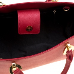 Zac Zac Pozen Red Leather Tote