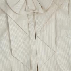 Zac Posen Ruffle Short Sleeve Top M