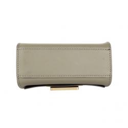 Pre Owned Zac Posen Gray Eartha Leather Mini Crossbody Bag 