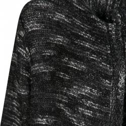 Zadig and Voltaire Monochrome Alpaca Open Front Celiya Yu Long Cardigan M