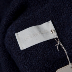 Zadig and Voltaire Bicolor Wool Belted Mia Cardigan M/L