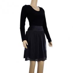 Pre Owned Zadig & Voltaire Gathered Flare Skirt M