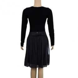 Pre Owned Zadig & Voltaire Gathered Flare Skirt M