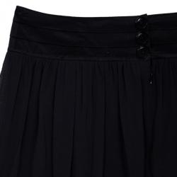 Pre Owned Zadig & Voltaire Gathered Flare Skirt M