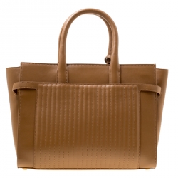 Zadig and Voltaire Brown Leather Medium Candide Top Handle Bag