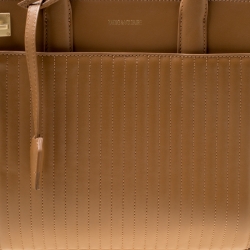 Zadig and Voltaire Brown Leather Medium Candide Top Handle Bag