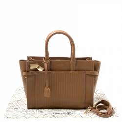 Zadig and Voltaire Brown Leather Medium Candide Top Handle Bag
