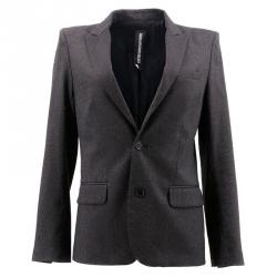 Zadig & Voltaire Grey Tweed Blazer M