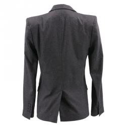 Zadig & Voltaire Grey Tweed Blazer M