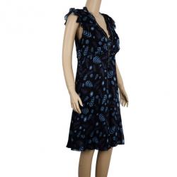 Pre Owned Zadig & Voltaire Luxe Printed Dress L