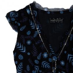 Pre Owned Zadig & Voltaire Luxe Printed Dress L