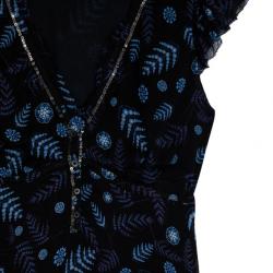 Pre Owned Zadig & Voltaire Luxe Printed Dress L