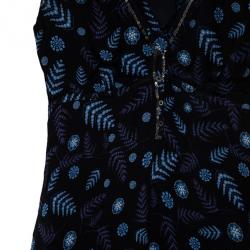 Pre Owned Zadig & Voltaire Luxe Printed Dress L
