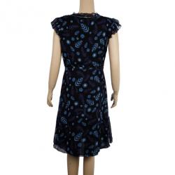 Pre Owned Zadig & Voltaire Luxe Printed Dress L
