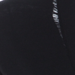 Pre Owned Zadig & Voltaire Black Merino Wool Romy Long Cardigan M