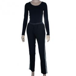Zadig & Voltaire Black Pale Bis Track Casual Pants S