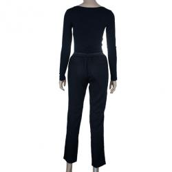Zadig & Voltaire Black Pale Bis Track Casual Pants S