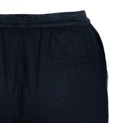 Zadig & Voltaire Black Pale Bis Track Casual Pants S