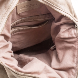 Zadig And Voltaire Khaki Brown Leather Satchel