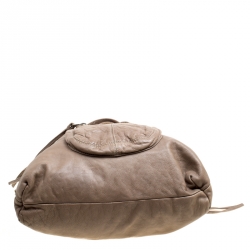 Zadig And Voltaire Khaki Brown Leather Satchel