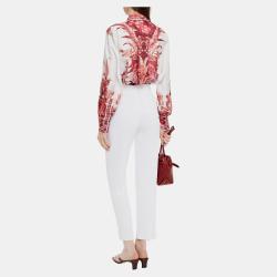 Pre Owned Zimmermann Silk Long Sleeved Top 1