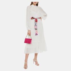 Pre Owned Zimmermann Viscose Midi Dress 0