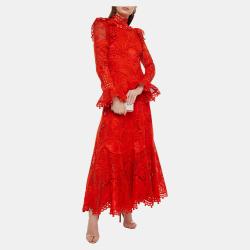 Pre Owned Zimmermann Silk Maxi Dress 0