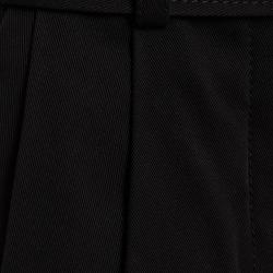 Zimmermann Black Cotton Tapered Pants L (2)