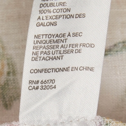 Pre Owned Zimmermann Multicolor Floral Print Linen Heathers Maxi Dress M