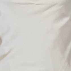 Pre Owned Zimmermann Beige Stretch Silk Ruched Long Sleeve Blouse S