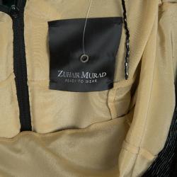 Pre Owned Zuhair Murad Embellished Short Dress M