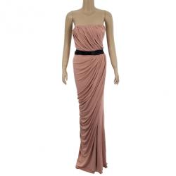 Zuhair Murad Strapless Stretch Gown S