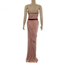 Zuhair Murad Strapless Stretch Gown S